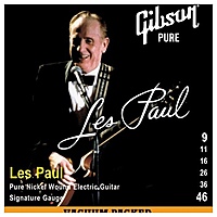 Гитарные струны Gibson SEG-LPS LES PAUL SIG. PNW (для электрогитары)