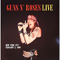 Виниловая пластинка GUNS N' ROSES - LIVE IN NEW YORK CITY, FEBRUARY 2 1988