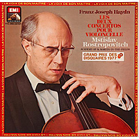 Винтажная виниловая пластинка HAYDN - LES DEUX CONCERTOS POUR VIOLONCELLE (M. ROSTROPOVICH)