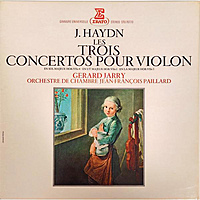 Винтажная виниловая пластинка HAYDN - LES TROIS CONCERTOS POUR VIOLON (GERARD JARRY)