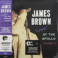 Виниловая пластинка JAMES BROWN - LIVE AT THE APOLLO (3 LP, 180 GR)