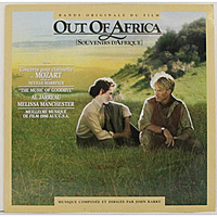 Винтажная виниловая пластинка JOHN BARRY - BANDE ORIGINALE DU FILM OUT OF AFRICA (SOUVENIRS D'AFRIQUE)