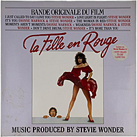 Винтажная виниловая пластинка LA FILLE EN ROUGE (BANDE ORIGINALE DU FILM) (STEVIE WONDER)