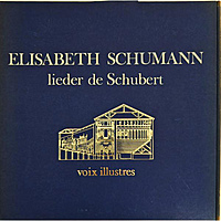 Винтажная виниловая пластинка LIEDER DE SCHUBERT (ELISABETH SCHUMANN) (MONO)