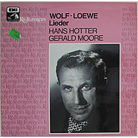 Винтажная виниловая пластинка WOLF, LOEWE - LIEDER (HANS HOTTER, GERALD MOORE) (MONO)