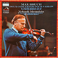 Винтажная виниловая пластинка MAX BRUCH: DEUX CONCERTOS POUR VIOLON (YEHUDI MENUHIN)