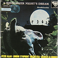 Виниловая пластинка MENDELSSOHN - A MIDSUMMER NIGHT'S DREAM (180 GR)