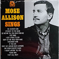 Виниловая пластинка MOSE ALLISON - MOSE SINGS