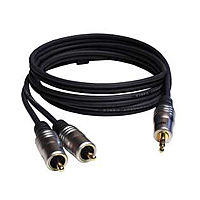 Кабель miniJack-2RCA Profigold PGA34