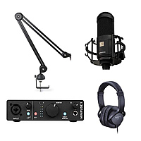 Комплект для записи стримов и подкастов Radiotehnika + Arturia (1 мик) V2