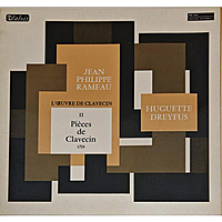 Винтажная виниловая пластинка RAMEAU - L'OEUVRE DE CLAVECIN II: PIECES DE CLAVECIN (HUGUETTE DREYFUS)