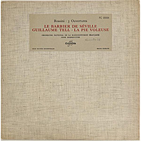 Винтажная виниловая пластинка ROSSINI - 3 OUVERTURES (IGOR MARKEVITCH)