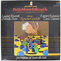 Винтажная виниловая пластинка ROSSINI - PETITE MESSE SOLENNELLE (LUCIANO PAVAROTTI, MIRELLA FRENI)