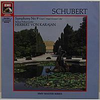 Винтажная виниловая пластинка SCHUBERT - SYMPHONY № 9 "GREAT C MAJOR"(HERBERT VON KARAJAN)