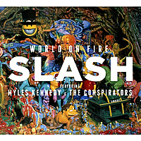Виниловая пластинка SLASH-WORLD ON FIRE (2 LP, COLOUR)