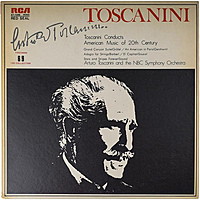 Винтажная виниловая пластинка GROFE, GERSHWIN, BARBER, SOUSA - AMERICAN MUSIC OF 20TH CENTURY (ARTURO TOSCANINI) (MONO)