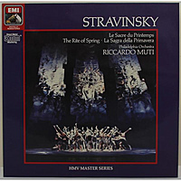 Винтажная виниловая пластинка STRAVINSKY - THE RITE OF SPRING (RICCARDO MUTI)