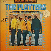 Винтажная виниловая пластинка THE PLATTERS - THE PLATTERS