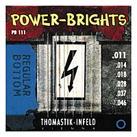 Струны для электрогитары Thomastik Power Brights PB111