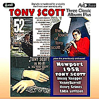 CD-диск TONY SCOTT – THREE CLASSIC ALBUMS PLUS (2 CD)