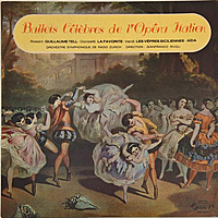Винтажная виниловая пластинка ROSSINI, DONIZETTI, VERDI - BALLETS CELEBRES DE L'OPERA ITALIEN (GIANFRANCO RIVOLI)