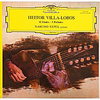 Винтажная виниловая пластинка VILLA-LOBOS - 12 ETUDES - 5 PRELUDES (NARCISO YEPES)