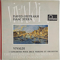 Винтажная виниловая пластинка VIVALDI - 4 CONCERTOS POUR DEUX VIOLONS ET ORCHESTRE (DAVID OISTRAKH, ISAAC STERN)