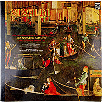 Винтажная виниловая пластинка VIVALDI - CONCERTO POUR DEUX MANDOLINES P 16, LES QUATRE SAISONS, CONCERTO POUR TROMPETTE ENREGISTREMENTS INTEGRAUX (MAURICE ANDRE)