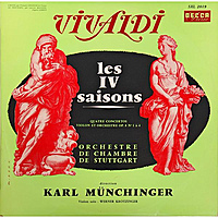 Винтажная виниловая пластинка VIVALDI - LES IV SAISONS (KARL MUNCHINGER)