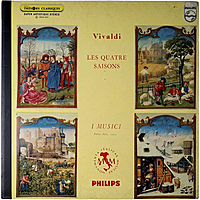 Винтажная виниловая пластинка VIVALDI - LES QUATRE SAISONS