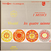 Винтажная виниловая пластинка VIVALDI - LES QUATRE SAISONS (ENSEMBLE INSTRUMENTAL I MUSICI) (MONO)