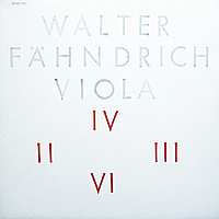 Виниловая пластинка WALTER FAHNDRICH - VIOLA