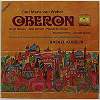 Винтажная виниловая пластинка WEBER - OBERON (RAFAEL KUBELIK) NEAR MINT