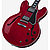 Полуакустическая гитара Gibson 2016 Memphis ES-335 Figured