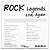 Виниловая пластинка ROCK LEGENDS. LIVE. AGAIN (VARIOUS ARTISTS, LIMITED, 180 GR) в подарочной упаковке, бандана - в подарок