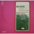 Виниловая пластинка ВИНТАЖ - BRAHMS - SYMPHONIE № 4 EN MI MINEUR OP. 98 (COLUMBIA SYMPHONY ORCHESTRA)