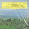 Виниловая пластинка ВИНТАЖ - MENDELSSOHN - SYMPHONIES № 4 "ITALIENNE", № 5 "REFORMATION" (ORCHESTRE PHILHARMONIQUE DE BERLIN)