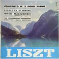 Виниловая пластинка ВИНТАЖ - LISZT - CONCERTO № 2 POUR PIANO ET SONATE EN SI MINEUR (WITOLD MALCUZINSKI)