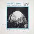 Виниловая пластинка ВИНТАЖ - РАЗНОЕ - PEROTIN LE GRAND - MUSIQUE A NOTRE-DAME / AN 1200