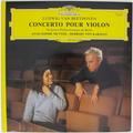 Винтажная виниловая пластинка BEETHOVEN - CONCERTO POUR VIOLON (ANNE-SOPHIE MUTTER, HERBERT VON KARAJAN)