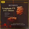 Винтажная виниловая пластинка BEETHOVEN - SYMPHONIE № 9 AVEC CHOEURS (HERBERT VON KARAJAN)