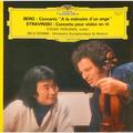 Винтажная виниловая пластинка BERG - CONCERTO POUR VIOLON A LA MEMOIRE D'UN ANGE; STRAVINSKI - CONCERTO POUR VIOLON EN RE (ITZHAK PERLMAN, SEIJI OZAWA)
