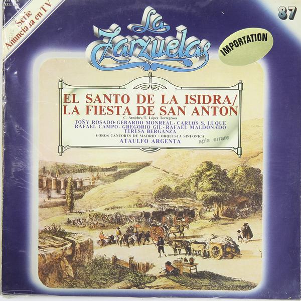 Винтаж Винтаж - El Santo De La Isidra, La Fiesta De San Anton (c. Arniches, T. Lopez Torregrosa), Винтаж - El Santo De La Isidra, La Fiesta De San Anton (c. Arniches, T. Lopez Torregrosa)
Винтаж Винтаж - El Santo De La Isidra, La Fiesta De San Anton (c. Arniches, T. Lopez Torregrosa), Винтаж - El Santo De La Isidra, La Fiesta De San Anton (c. Arniches, T. Lopez Torregrosa)