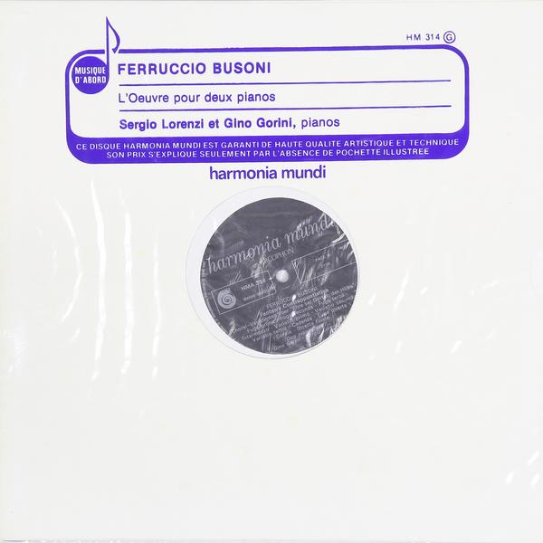Винтаж Винтаж - Ferruccio Busoni: L' Oeuvre Pour Deux Pianos (sergio Lorenzi Et Gino Gorini), Винтаж - Ferruccio Busoni: L' Oeuvre Pour Deux Pianos (sergio Lorenzi Et Gino Gorini)
Винтаж Винтаж - Ferruccio Busoni: L' Oeuvre Pour Deux Pianos (sergio Lorenzi Et Gino Gorini), Винтаж - Ferruccio Busoni: L' Oeuvre Pour Deux Pianos (sergio Lorenzi Et Gino Gorini)
