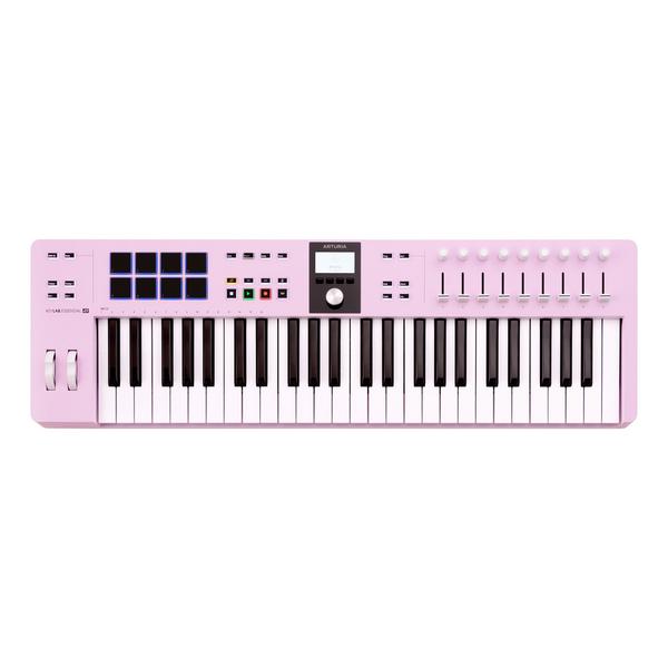 MIDI-клавиатура Arturia, KeyLab Essential 49 mk3 Rose Quartz
MIDI-клавиатура Arturia, KeyLab Essential 49 mk3 Rose Quartz