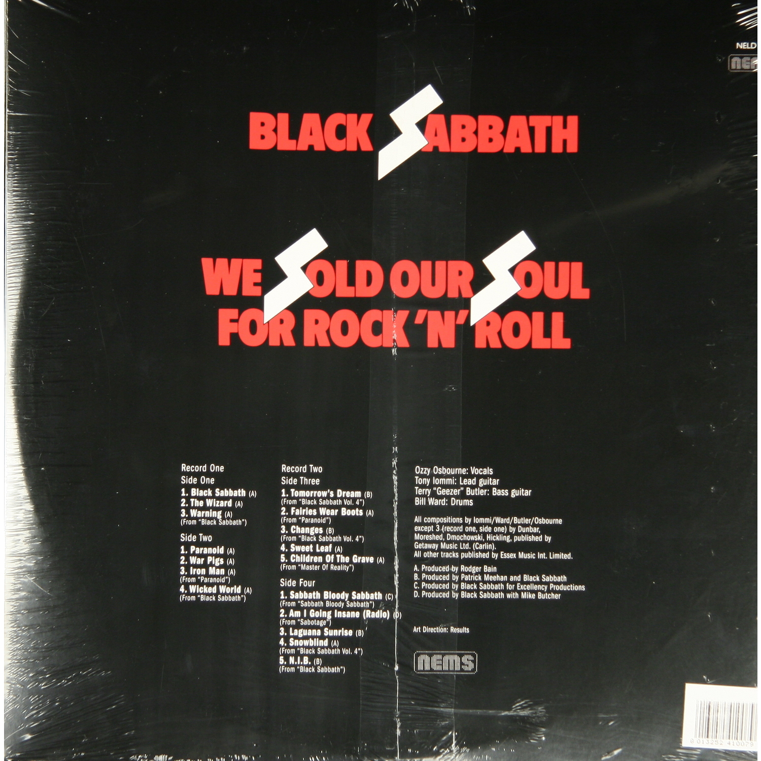 Black Sabbath We Sold Our Soul For Rock N Roll Lp Black Sabbath