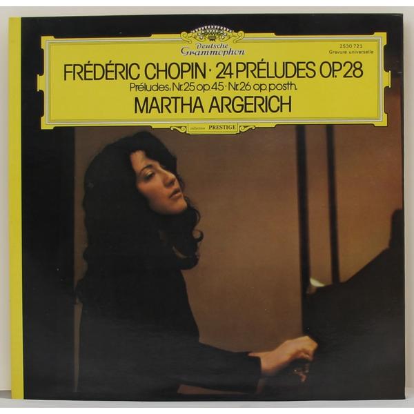 Винтажная виниловая пластинка CHOPIN - 24 PRELUDES, OP. 28; PRELUDES № 25, OP. 45; № 26, OP. POSTH. (MARTHA ARGERICH)
Винтажная виниловая пластинка CHOPIN - 24 PRELUDES, OP. 28; PRELUDES № 25, OP. 45; № 26, OP. POSTH. (MARTHA ARGERICH)