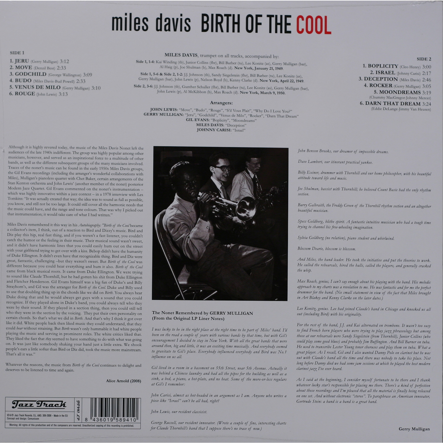 Виниловая пластинка MILES DAVIS & BARNEY WILEN - ASCENSEUR POUR L'ECHAFAUD Виниловая пластинка MILES DAVIS & BARNEY WILEN - ASCENSEUR POUR L'ECHAFAUD