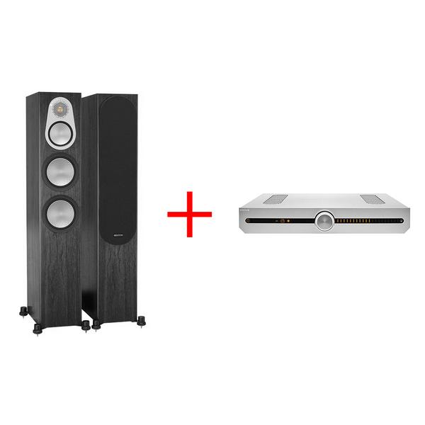 Напольная акустика Monitor Audio, Silver 300 Black Oak + Roksan Attessa Integrated Amplifier Silver
Напольная акустика Monitor Audio, Silver 300 Black Oak + Roksan Attessa Integrated Amplifier Silver