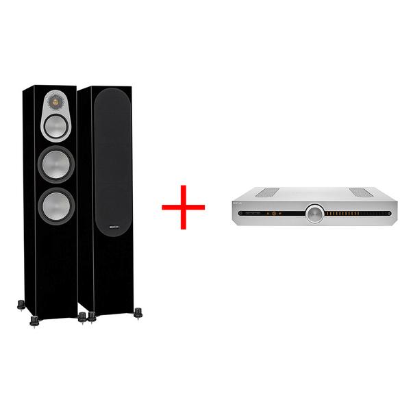 Напольная акустика Monitor Audio, Silver 300 Black Gloss + Roksan Attessa Streaming Amplifier Silver
Напольная акустика Monitor Audio, Silver 300 Black Gloss + Roksan Attessa Streaming Amplifier Silver